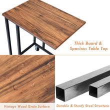 Load image into Gallery viewer, Gymax Laptop Holder Sofa Side End MobileTable Multiple Stand Desk Notebook Beside Wood
