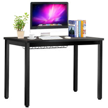 Load image into Gallery viewer, Gymax 42'' Computer Desk PC Laptop Table w/Cable Organizer Sturdy Writing Desk