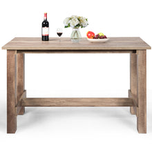 Load image into Gallery viewer, Gymax Dining Table Counter Height Rectangular Kitchen Living Room