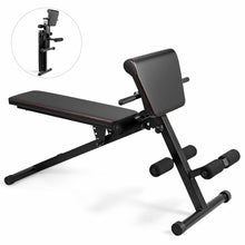 Load image into Gallery viewer, Gymax Multi-Functional Adjustable Weight Bench Strength Workout Full Body Exercise