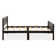 Load image into Gallery viewer, Gymax Wood Bed Frame Wood Slats Support Platform W/Solid Headboard & Footboard Twin Size