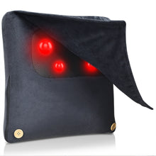 Load image into Gallery viewer, Gymax Shiatsu Massage Pillow Back Neck Massager Kneading w/ Heat Shoulder Pain Relief