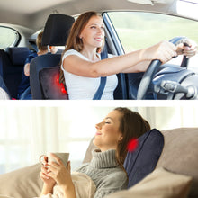 Load image into Gallery viewer, Gymax Shiatsu Massage Pillow Back Neck Massager Kneading w/ Heat Shoulder Pain Relief
