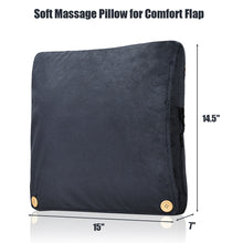 Load image into Gallery viewer, Gymax Shiatsu Massage Pillow Back Neck Massager Kneading w/ Heat Shoulder Pain Relief