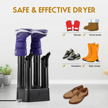 Load image into Gallery viewer, Gymax 4 Shoe Electric Dryer W/ Timer, Fan For Boot Glove Prevent Odor Mold & Bacteria