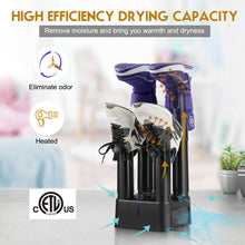 Load image into Gallery viewer, Gymax 4 Shoe Electric Dryer W/ Timer, Fan For Boot Glove Prevent Odor Mold & Bacteria