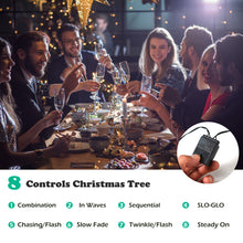 Load image into Gallery viewer, Gymax 6' Christmas Spruce Pre-lit Poinsettia Tree Decorated Pop-Up Artificial Christmas Tree