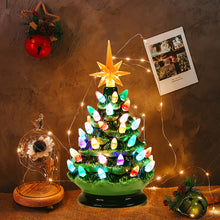 Load image into Gallery viewer, Gymax 9.5 Inch Artificial Christmas Tree Mini Ceramic Tabletop Tree Home Decor