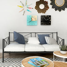 Load image into Gallery viewer, Gymax Metal Daybed Frame Twin Size Multifunctional Platform Bed Stable Steel Slats