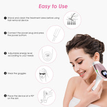 Load image into Gallery viewer, Gymax Permanent IPL Hair Removal W/ 300000 Flashes Pulsed Light LCD Screen Home Use