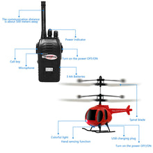 Load image into Gallery viewer, Gymax Infrared Laser Tag Guns 2 Players Blasters Game w/ 2 Walkie talkies & Helicopter