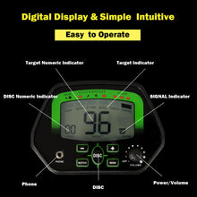 Load image into Gallery viewer, Gymax High Accuracy Metal Detector Kit W/Display Waterproof Search Coil Headphone Bag