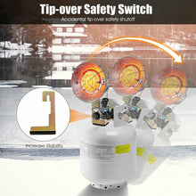 Load image into Gallery viewer, Gymax Single Tank Top Heater 15000 BTU Liquid Propane Heater Portable Outdoor Camping