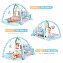 Load image into Gallery viewer, Gymax Baby Play Gym Mat w/ Play Piano & Funny Toys for Newborn Infant Activity Playmat