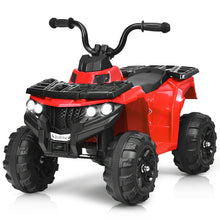 Load image into Gallery viewer, Gymax 6V Battery Powered Kids Ride On ATV 4-Wheeler Quad w/ MP3 & LED Headlight Red