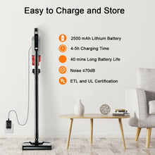 Load image into Gallery viewer, Gymax Cordless Lightweight 4 in 1 Handheld Stick Vacuum Cleaner W/Rechargeable Battery