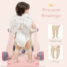 Load image into Gallery viewer, Gymax 2-in-1 Baby Sit-to-Stand Walker Kids Activity Center Pink Home