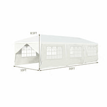 Load image into Gallery viewer, Gymax 10'x30' Outdoor Heavy-duty Gazebo Wedding Canopy Party Pavilion