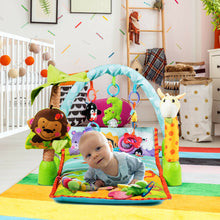 Load image into Gallery viewer, Gymax 4-in-1 Baby Activity Play Mat Activity Center w/3 Hanging Toys