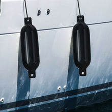 Load image into Gallery viewer, Gymax Pack of 4 23'' Boat Fenders Marine Bumper Hand Inflatable Black