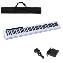 Load image into Gallery viewer, Gymax 88 Key Portable Full Size Digital Piano MIDI Keyboard w/ Pedal