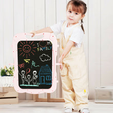 Load image into Gallery viewer, Gymax Height Adjustable Kids Easel Double Sided Art Easel Purple Home