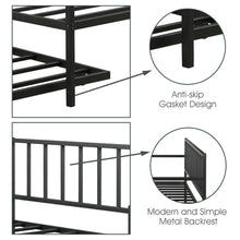 Load image into Gallery viewer, Gymax Twin Trundle DayBed w/ 4 Casters Mattress Platform Bed Sofa
