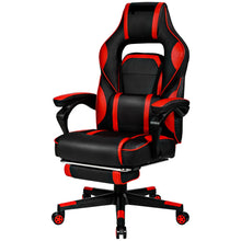 Load image into Gallery viewer, Gymax Massage Gaming Chair Recliner Racing Chair w/ Retractable Footrest Home