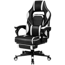 Load image into Gallery viewer, Gymax Massage Gaming Chair Recliner Racing Chair w/ Retractable Footrest Home