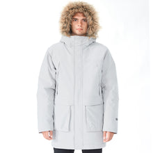 Load image into Gallery viewer, Gymax Men' Hooded Duck Down Jacket Puffing Parka Long Coat w/Faux-Fur Trim Winter