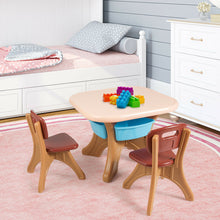 Load image into Gallery viewer, Gymax Children Kids Activity Table Chair Set Play Set Furniture W/Storage