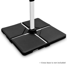 Load image into Gallery viewer, Gymax 4 Cantilever Offset Umbrella Base Weight Stand Water/Sand Filled