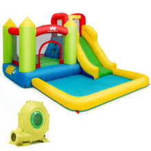 Load image into Gallery viewer, Gymax Outdoor Inflatable Bounce House Water Slide Climb Bouncer Pool