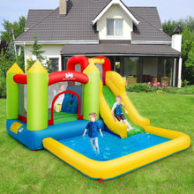 Load image into Gallery viewer, Gymax Outdoor Inflatable Bounce House Water Slide Climb Bouncer Pool