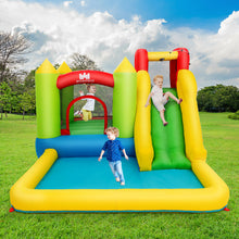 Load image into Gallery viewer, Gymax Outdoor Inflatable Bounce House Water Slide Climb Bouncer Pool