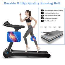 Load image into Gallery viewer, Gymax 2.25HP Electric Folding Fitness Treadmill w/APP Heart Rate