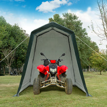 Load image into Gallery viewer, Gymax 6'x8' Patio Tent Carport Storage Shelter Shed Car Canopy Heavy Duty Green