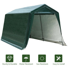 Load image into Gallery viewer, Gymax 8'x14' Patio Tent Carport Storage Shelter Shed Car Canopy Heavy Duty Green