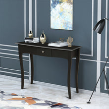 Load image into Gallery viewer, Gymax Wooden Console Table Hallway Entryway Side Sofa Accent Storage Drawer Black