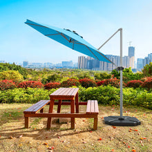 Load image into Gallery viewer, Gymax 11Ft Patio Offset Hanging Cantilever Umbrella w/ 360¡ã Tilt Base