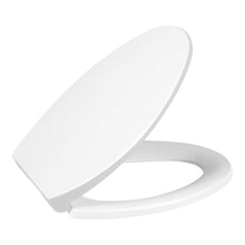 Load image into Gallery viewer, Gymax Elongated Toilet Seat Slow-Close with Non-Slip Seat Bumper & Quick Release Hinge