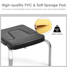 Load image into Gallery viewer, Gymax Yoga Headstand Bench Iron Legs w/ PVC Pads for Family Gym Relieve Fatigue