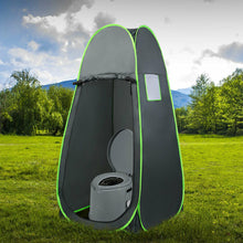 Load image into Gallery viewer, Gymax Portable Travel Toilet Indoor Outdoor W/Paper Holder Camping Hiking Boating