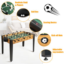 Load image into Gallery viewer, Gymax 48'' Competition Sized Wooden Soccer Foosball Table Home Recreation Adults & Kids