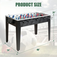 Load image into Gallery viewer, Gymax 48'' Competition Sized Wooden Soccer Foosball Table Adults & Kids Home Recreation
