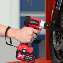 Load image into Gallery viewer, Gymax 20V Cordless Impact Wrench Brushless w/ 4.0 AH Battery Fast Charger Sockets Bag