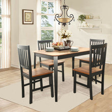 Load image into Gallery viewer, Gymax Mid Century Modern Rectangular Dining Room Table w/ Solid Wooden Legs Walnut