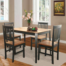 Load image into Gallery viewer, Gymax Mid Century Modern Rectangular Dining Room Table w/ Solid Wooden Legs Walnut