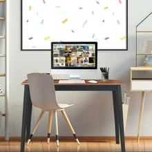 Load image into Gallery viewer, Gymax Mid Century Modern Rectangular Dining Room Table w/ Solid Wooden Legs Walnut
