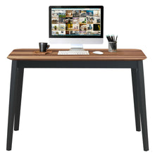 Load image into Gallery viewer, Gymax Mid Century Modern Rectangular Dining Room Table w/ Solid Wooden Legs Walnut